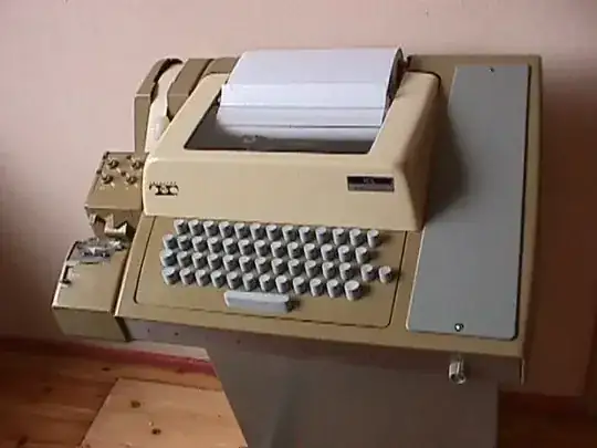 teletype writer