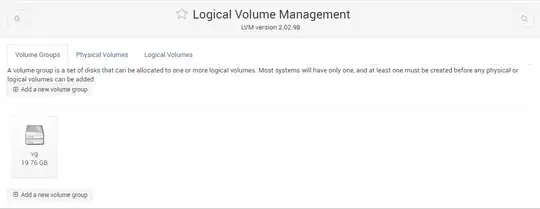 logical volumes