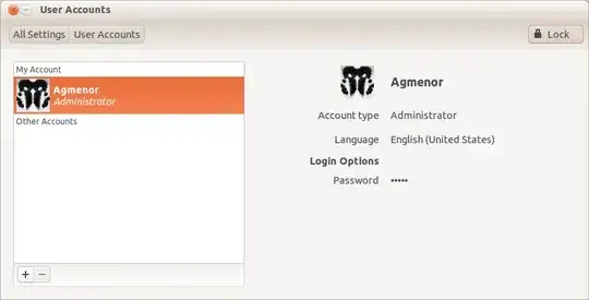 screenshot of User Accounts