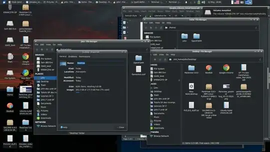 file system with space