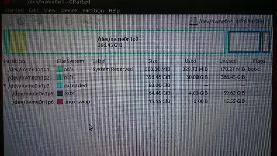 Gparted after failed installation