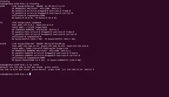 ifconfigandiproute