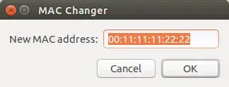 MAC Changer screenshot