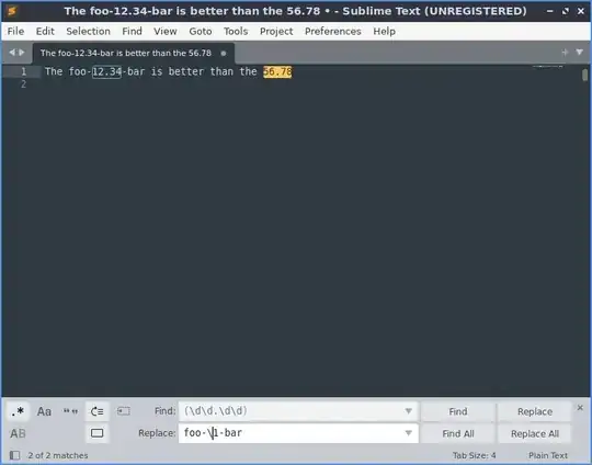 sublime text regex capture replacement