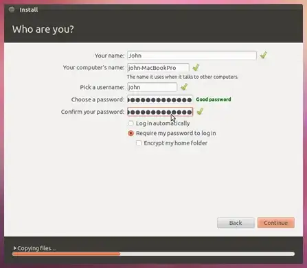 Information about yourself