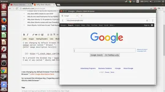 Ubuntu Web Browser screenshot