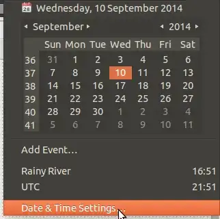 Date and Time Settings