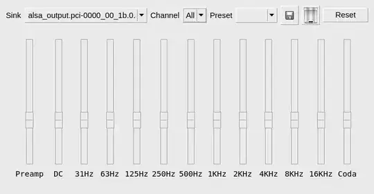 PulseAudio Equalizer