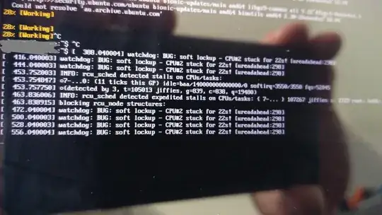 soft lockup - CPU stuck