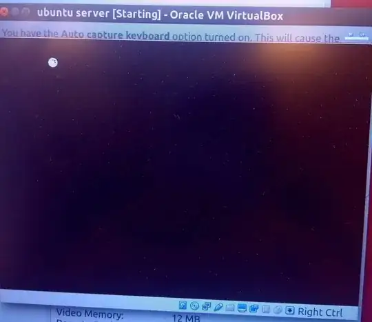 Here is the picture of the error