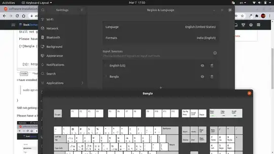 Normal bengali layout keyword is added