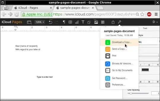 Select 'Download a Copy ...'