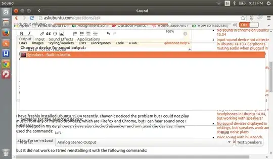 Speaker seems to not be detected and the look of the Sound Settings looks off and you cannot see the speaker icon which is normally beside the "En" box