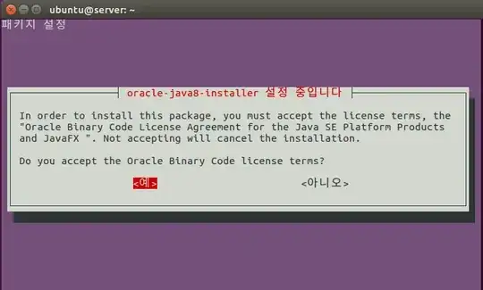screenshot from running apt