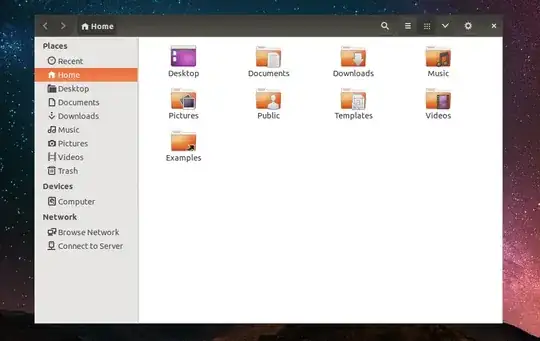 Nautilus with no window border