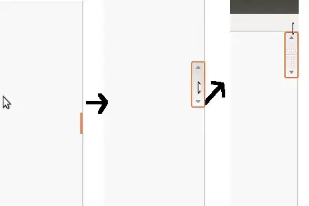 scrolling to the top