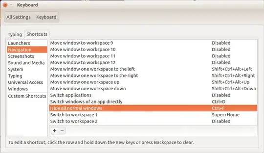 keyboard settings screenshot