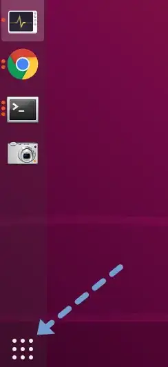 "Show Applications" icon