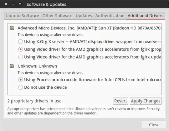 List of available drivers