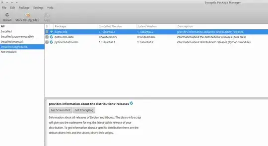 Synaptic Package Manager