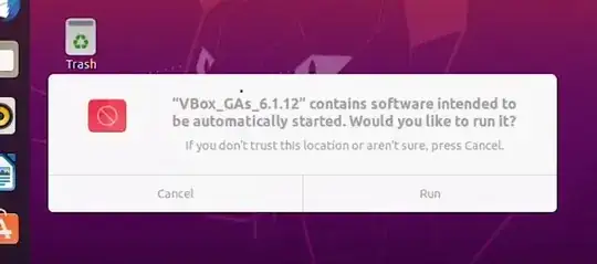 What you should see when you select "Insert Guest Additions"