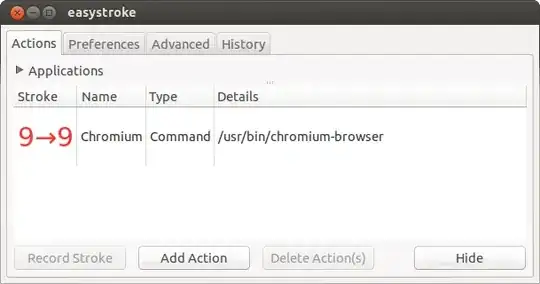Easystroke Gesture Recognition - Actions