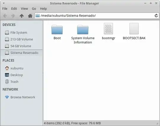 System reserved partition contents