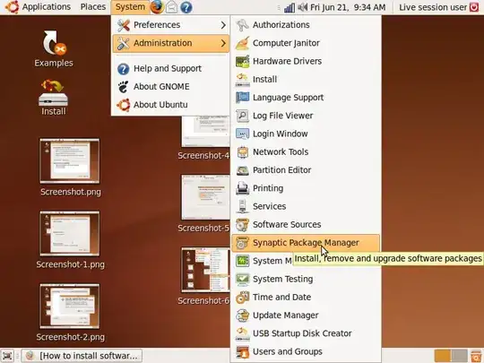Open Synaptic Package Manager