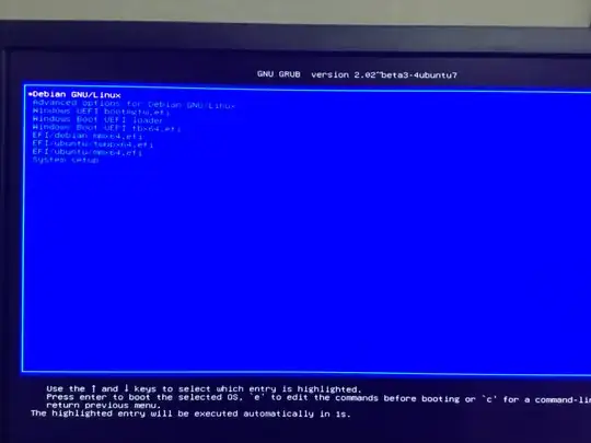 This was purple, regular ubuntu style.