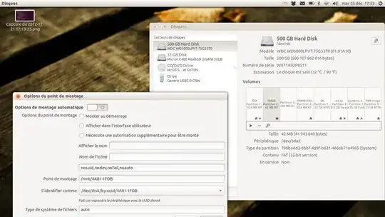 Gnome Disks screenshot