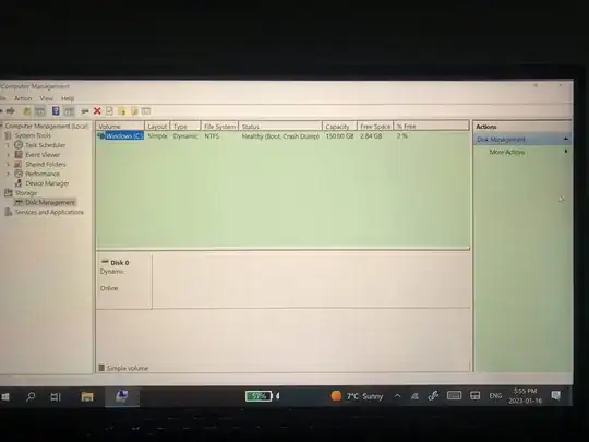 Windows Disk Management