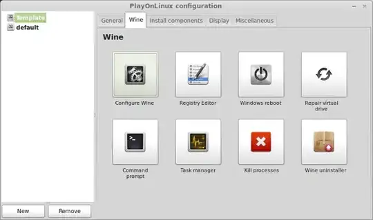PlayOnLinux - Configuration