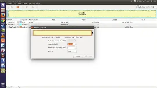 GParted Screen Capture