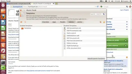Template Section Of Ubuntu Tweak