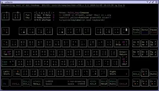 screenshot of kbd-xf86 from CVS
