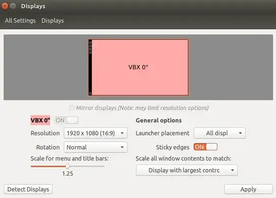 display scale settings