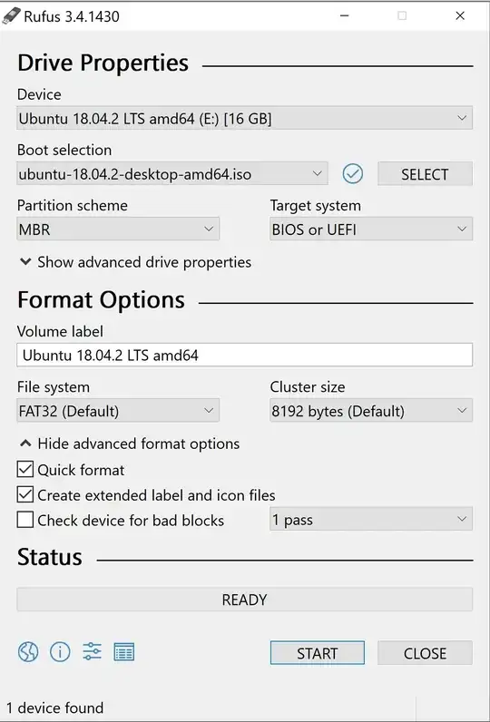 Rufus Burning Pendrive