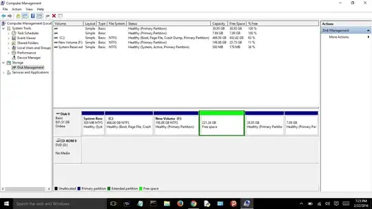 green coloured partition