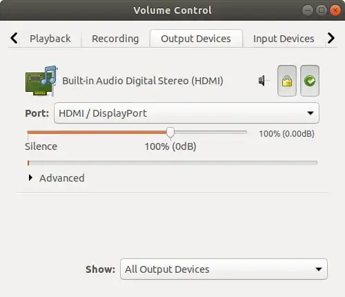 volume control