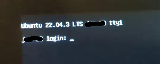 This is what pops up when I log in, I just blurred out my name information