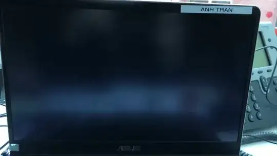 constantly refreshing the boot screen