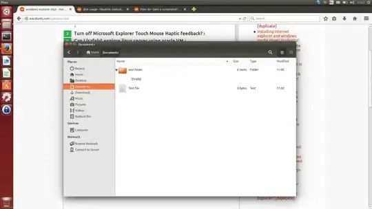 Ubuntu files screenshot