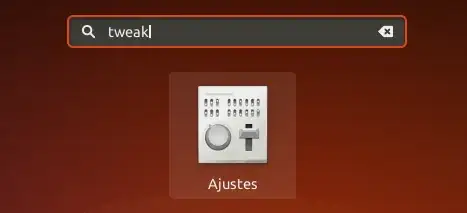 searching gnome tweak tools