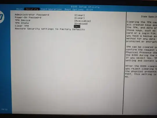 BIOS Settings Image 2