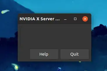 nvidia window