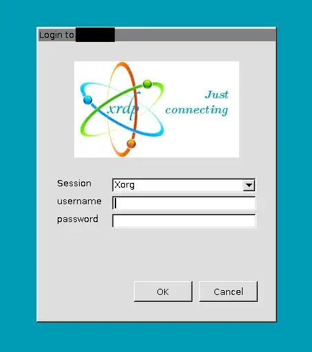 xrdp login screen
