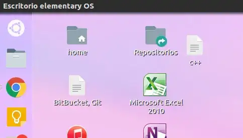 Elementary OS message in Ubuntu desktop