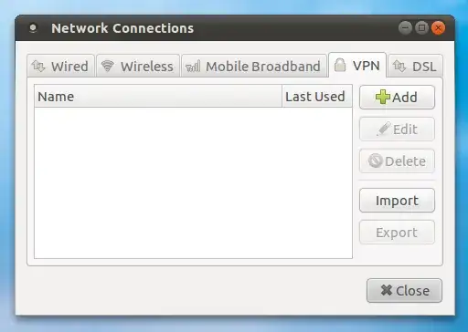Network Connections jobbywhatsit