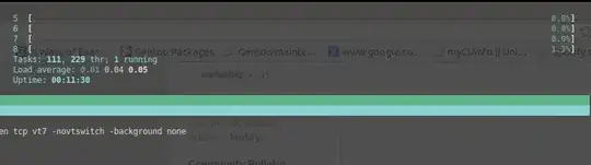 Right side of terminal