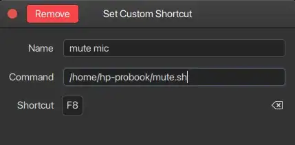 Keyboard shortcut
